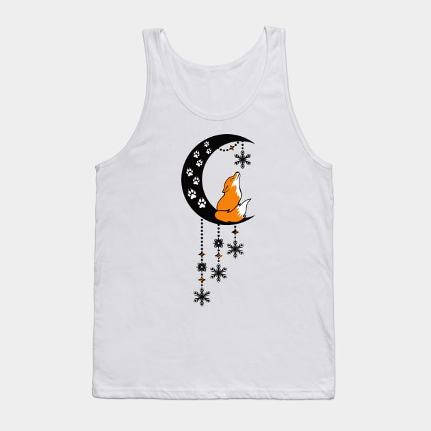 FOX MOON Tank Top by Introvert Home 